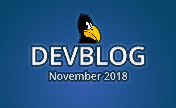 Devblog November 2018